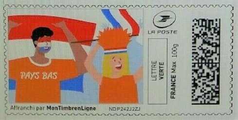World Cup Football Supporters. Netherlands