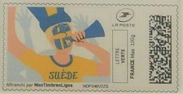 World Cup Football Supporters. Sweden