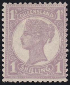 Stamp, Queen Victoria, Queensland,  , Crowns and Coronets, Famous People, Heads of State, Queens, Royalty, Women