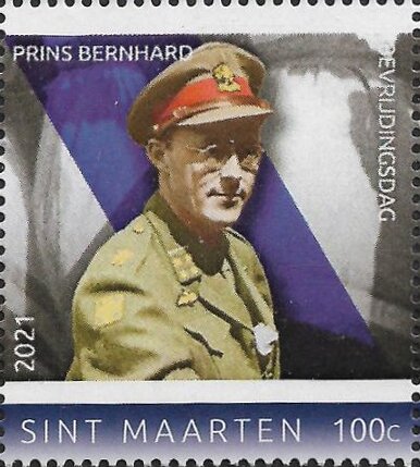 Prince Bernhard, 1945