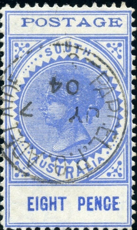 Queen Victoria (POSTAGE in thin characters)