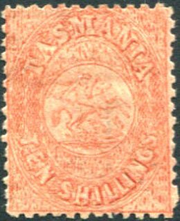 Stamp, St George struggles with Dragon, Tasmania,  , Freedom Fighters, Horses, Saints