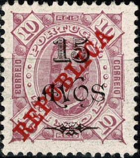 Stamp, KIing Carlos I, overprinted REPUBLICA, Timor,  , Heads of State, Kings, Royalty