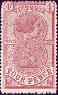 Stamp, Stamp Statue issue, Victoria,  , Coins, Famous People, Heads of State, Queens, Royalty, Women