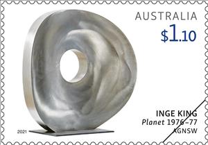Stamp, Planet, by Inge King, Australia,  , Sculptures