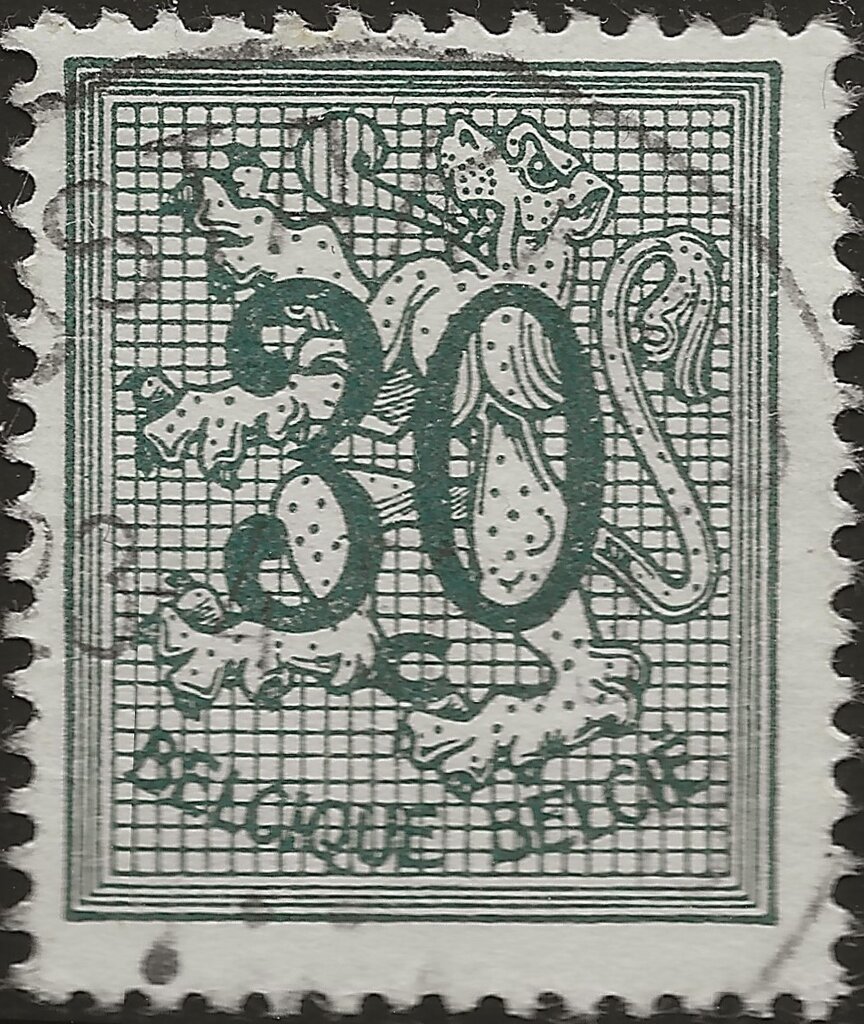 Number on Heraldic Lion