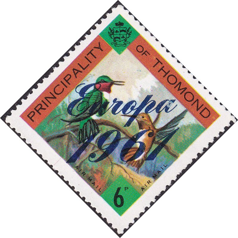 1956 Issue Overprint