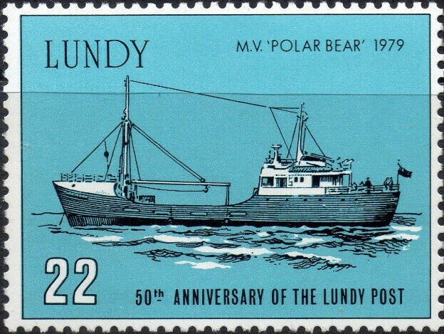 50 Years Lundy Puffin Stamps