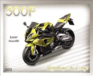 Stamp, Bmw S1000rr, Cinderellas,  , Motorcycles