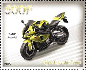 Stamp, Bmw S1000rr, Cinderellas,  , Motorcycles