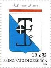 Stamp, Coat of Arms, 1258-1313, Cinderellas,  , Coats of Arms