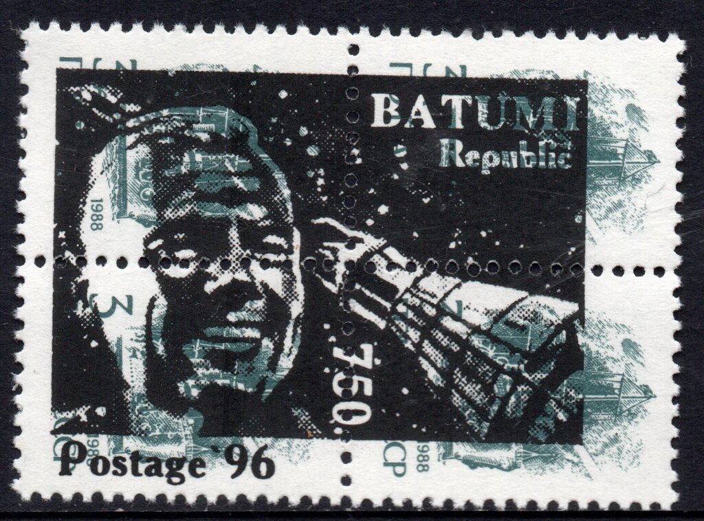 Cosmonaut at left side of spacecraft
