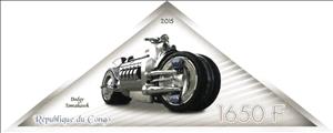 Stamp, Dodge Tomahawk, Cinderellas,  , Motorcycles