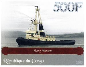 Stamp, Flying Phantom, Cinderellas,  , Fire-brigade