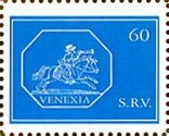 Stamp, Mail Horseman, Cinderellas,  , Horses, Postal Services