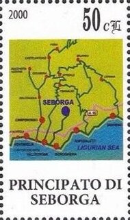 Map of Seborga