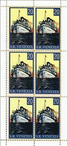Mini Sheet, Steam Paddle Ship, Cinderellas,  , Ships