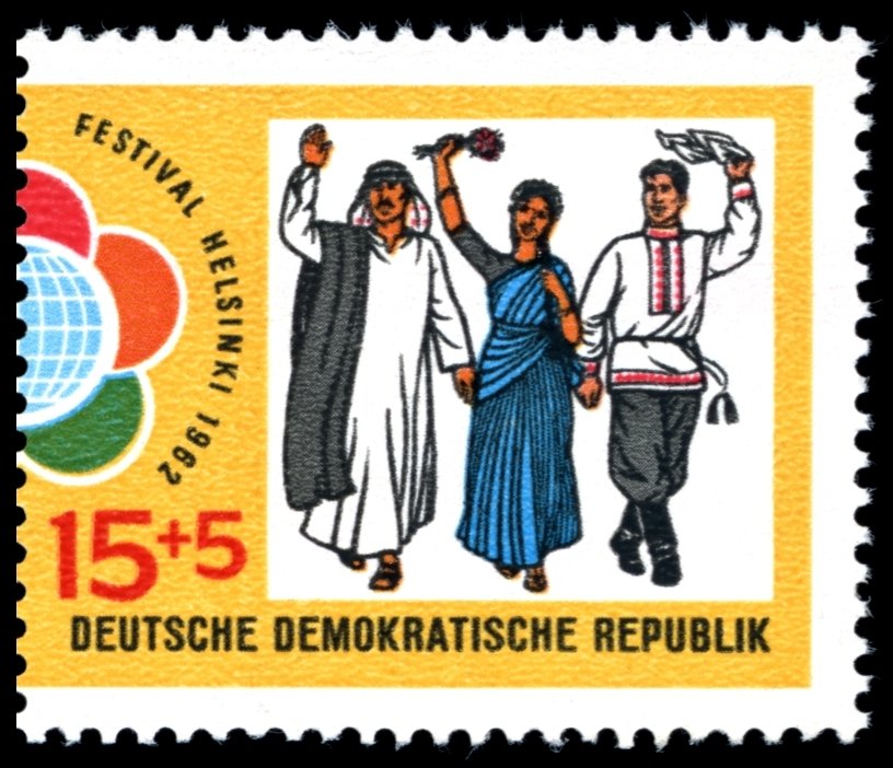 Young people of different nations