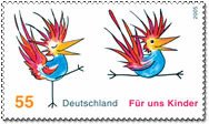 Stamp, For children, Germany, Federal Republic,  