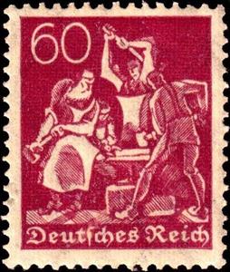 Stamp, Smith, German Realm,  