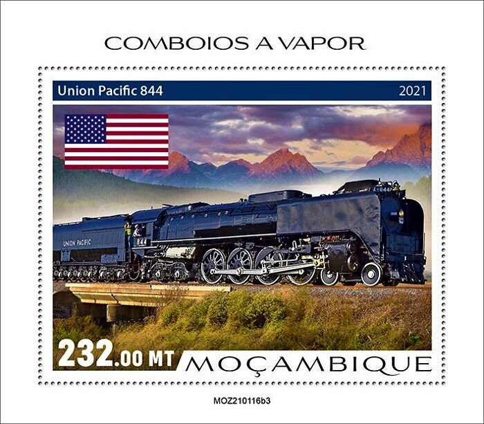 Union Pacific 844 - U.S.A.