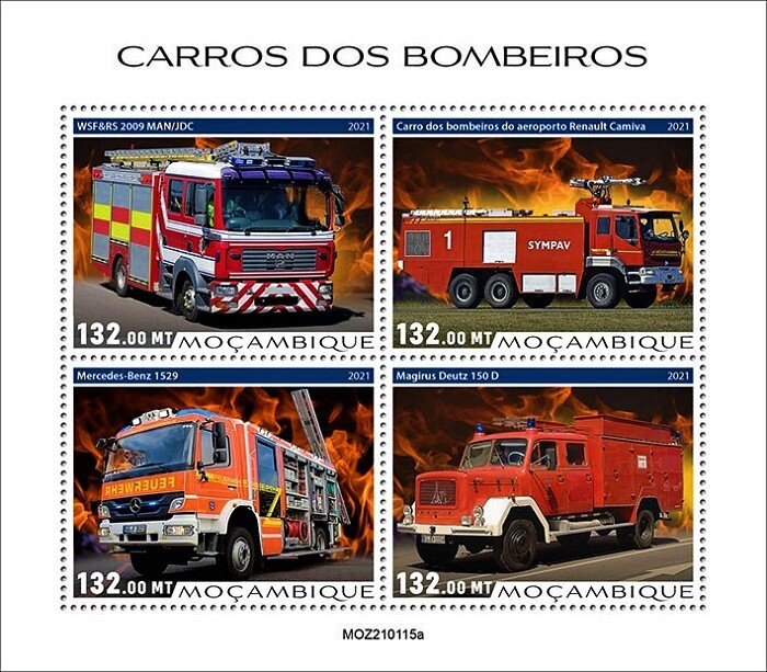 Various Fire Trucks