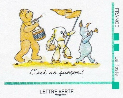 Its a boy. C'est un Garcon