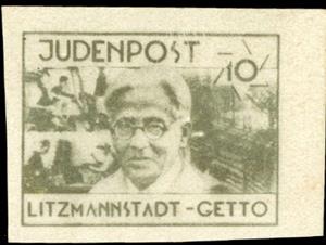 Stamp, Jews local post in Lodz Ghetto, Poland, German Occupation In WWII,  , Men