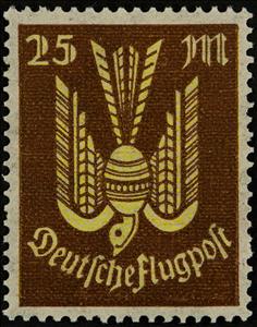 Stamp, Air,Pigeon, German Realm,  