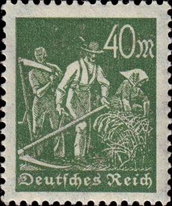 Stamp, Reaper, German Realm,  