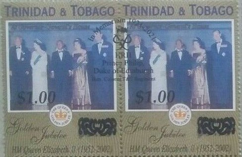 Issue of 2002 Overprinted in Tribute to Prince Philip