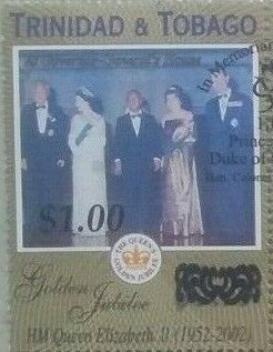 Issue of 2002 Overprinted in Tribute to Prince Philip