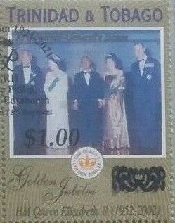 Issue of 2002 Overprinted in Tribute to Prince Philip