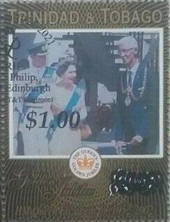 Issue of 2002 Overprinted in Tribute to Prince Philip