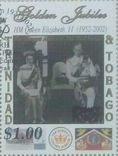 Issue of 2002 Overprinted in Tribute to Prince Philip