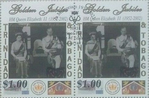 Issue of 2002 Overprinted in Tribute to Prince Philip