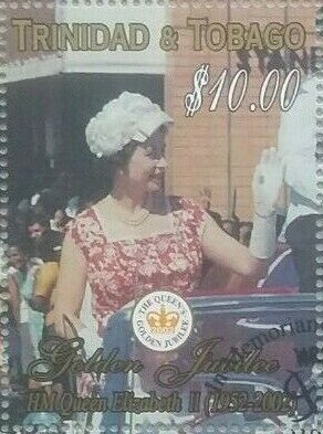 Stamp, Issue of 2002 Overprinted in Tribute to Prince Philip, Trinidad and Tobago,  , Royalty