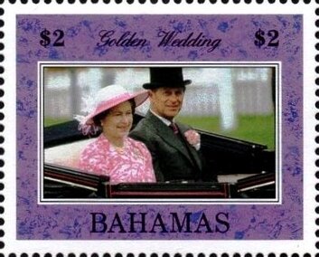 Queen Elizabeth II and Prince Philip, 50th Wedding Anniv.