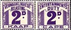 Numeral - se-tenant pair