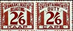 Numeral - se-tenant pair