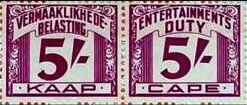 Numeral - se-tenant pair