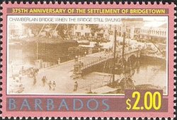 Stamp, Chamberlain Bridge, Barbados,  , Bridges