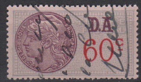 Timbre fiscal - Médaillon de Daussy