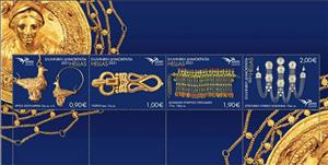 Souvenir Sheet, Euromed 2021 : Handicraft Jewelry, Greece,  , Euromed, Jewelery