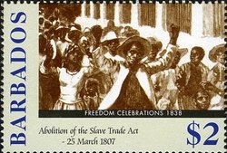 Freedom celebration, 1838