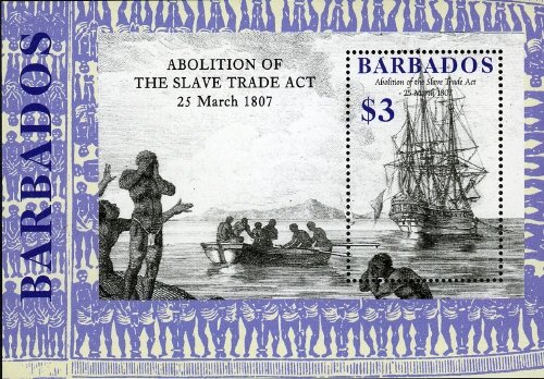 Souvenir Sheet, Slave ship