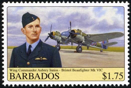 Wing Commander A. Inniss, Bristol Beaufighter Mk VIC
