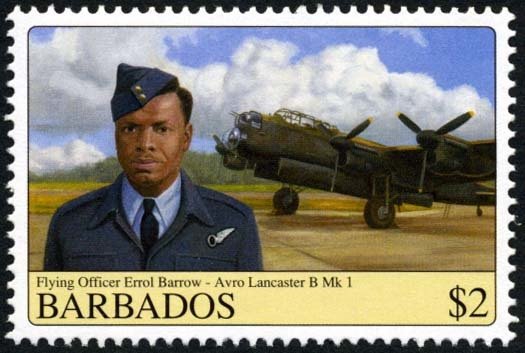 Flying Officer E. Barrow, Avro Lancaster B Mk 1