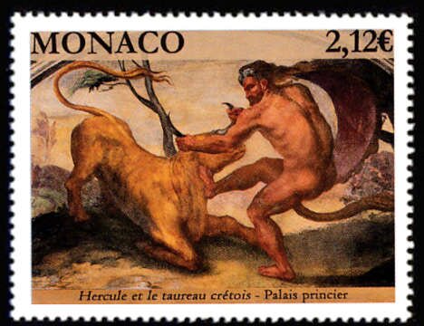 Art of the Princely Palace : Hercules and the Cretan Bull
