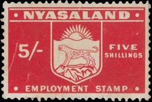 Stamp, Coat of Arms, Orange Free State,  , Coats of Arms, Flags, Telegraphy